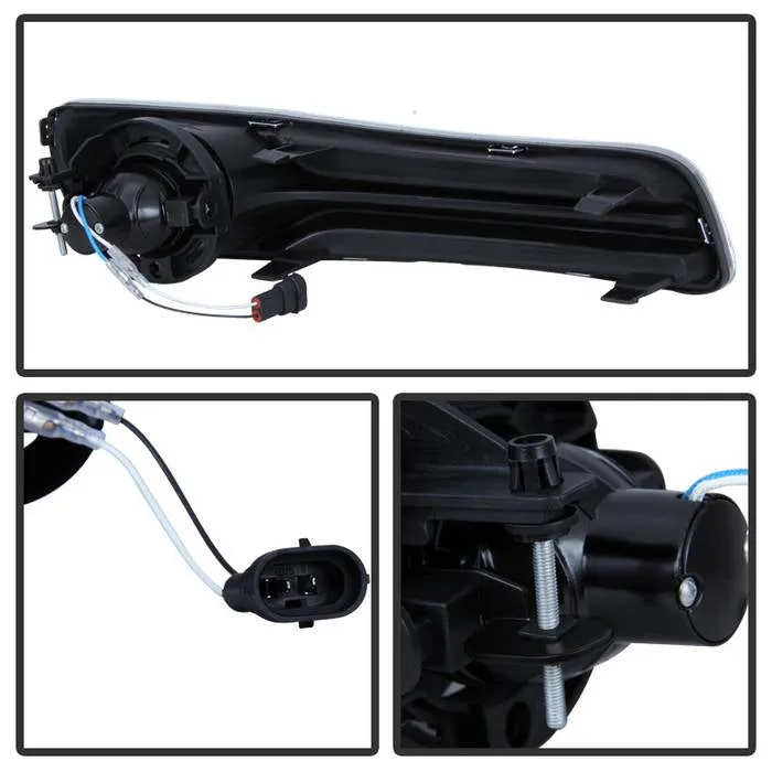 Spyder Fog Lights Chrysler 300 (11-14) [OEM Style w/ Clear Lens] w/ Universal or OEM Switch