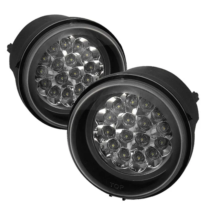 Spyder Full LED Fog Lights Dodge Charger (2006-2010) [w/ Switch] Clear