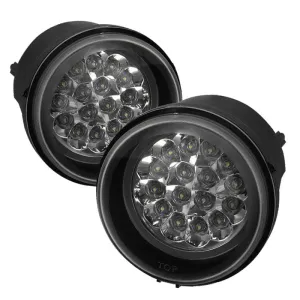 Spyder Full LED Fog Lights Dodge Charger (2006-2010) [w/ Switch] Clear