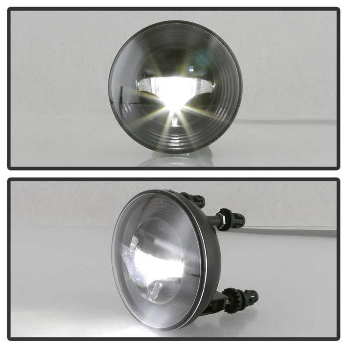 Spyder Full LED Fog Lights Ford Mustang Shelby Non-Off-Road Models (07-09) [w/o Switch] Clear