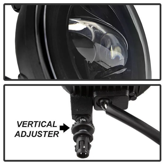 Spyder Full LED Fog Lights Ford Mustang Shelby Non-Off-Road Models (07-09) [w/o Switch] Clear