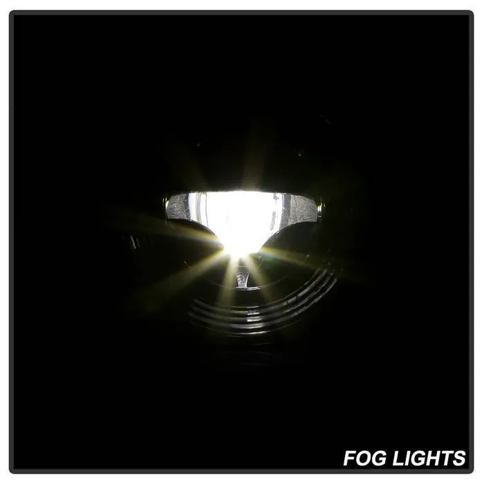 Spyder Full LED Fog Lights Ford Mustang Shelby Non-Off-Road Models (07-09) [w/o Switch] Clear