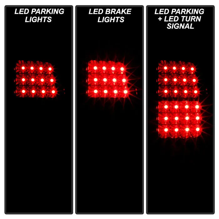 Spyder GMC 01-06 Yukon/Denali XL LED Tail Lights Red