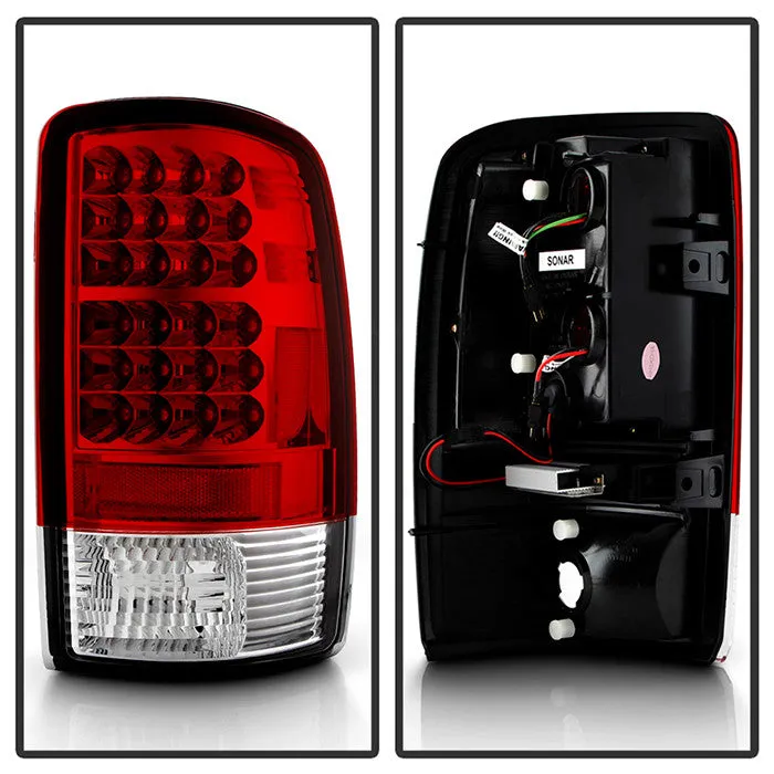 Spyder GMC 01-06 Yukon/Denali XL LED Tail Lights Red