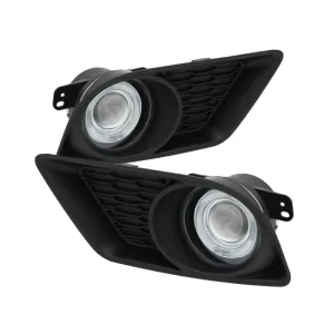 Spyder Halo Projector Fog Lights Dodge Charger (11-14) [w/ Switch] Clear