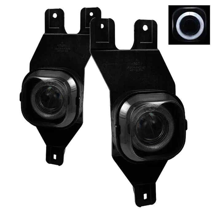 Spyder Halo Projector Fog Lights Ford F250/F350 (99-04) [w/ Switch] Clear or Smoke