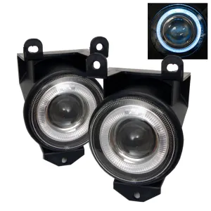 Spyder Halo Projector Fog Lights GMC Yukon Denali Non- XL/SLT (99-06) [w/ Switch] Clear or Smoke