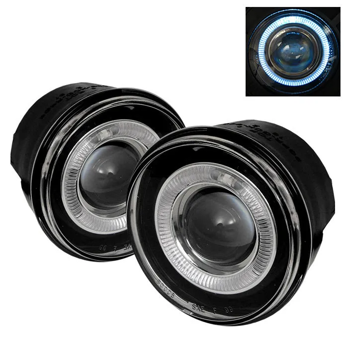 Spyder Halo Projector Fog Lights Jeep Commander (06-08) [w/ Switch] Clear or Smoke