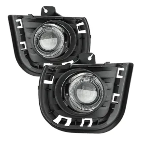 Spyder Halo Projector Fog Lights Scion tC (14-16) [w/ Switch] Clear