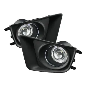 Spyder Halo Projector Fog Lights Toyota Tacoma (12-15) [w/ Switch] Clear or Smoke