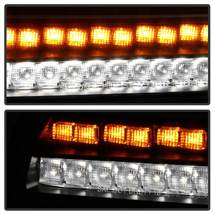 Spyder LED Front Bumper Lights Jeep Gladiator (20-21) [Halogen Model Only] Sequential Signal - Chrome Housing