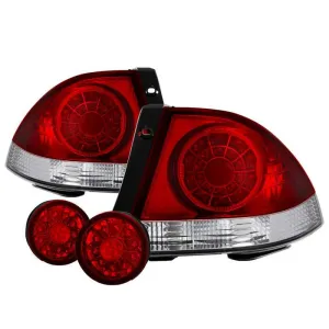 Spyder Lexus 01-03 IS300 LED Tail Lights W/ Trunk Red