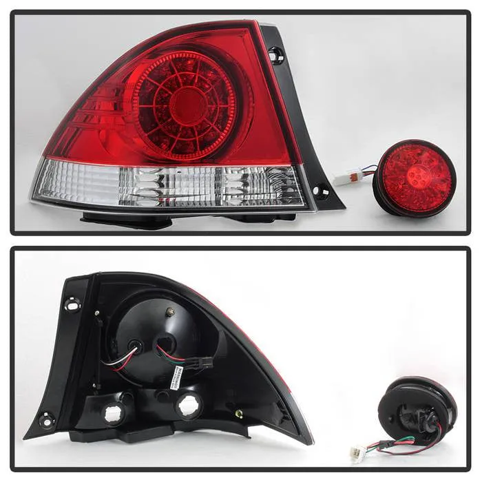 Spyder Lexus 01-03 IS300 LED Tail Lights W/ Trunk Red