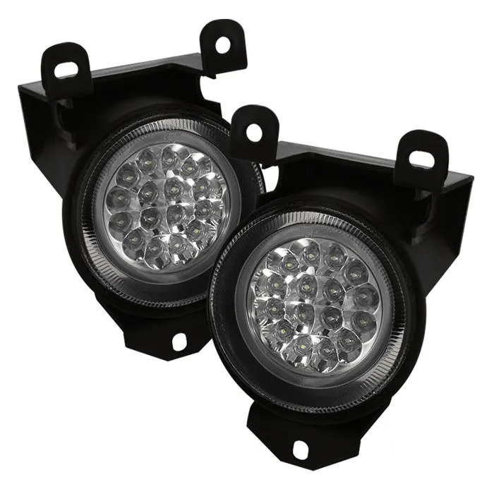 Spyder OEM LED Fog Lights GMC Sierra (2002-2006) [w/ Switch] Clear
