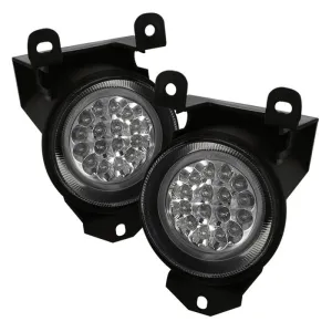 Spyder OEM LED Fog Lights GMC Sierra (2002-2006) [w/ Switch] Clear