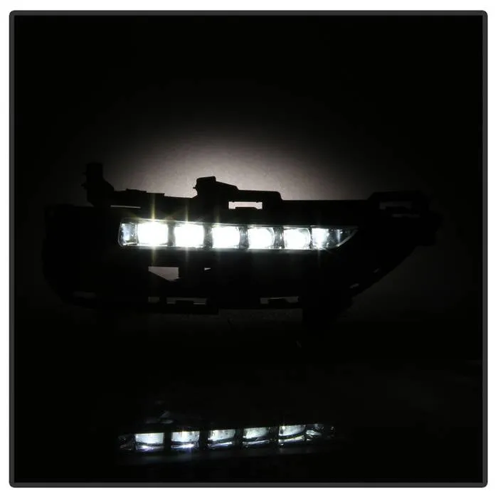 Spyder OEM LED Fog Lights Honda Accord Coupe (16-17) [w/ Switch] Clear