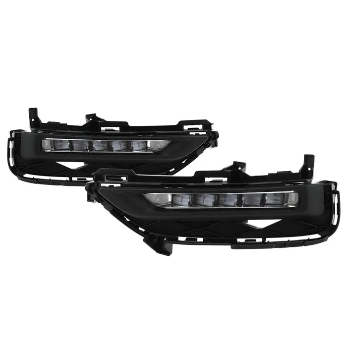Spyder OEM LED Fog Lights Honda Accord Coupe (16-17) [w/ Switch] Clear