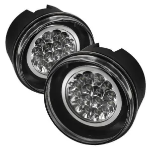 Spyder OEM LED Fog Lights Mitsubishi Raider (06-09) [w/ Switch] Clear