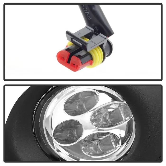 Spyder OEM LED Fog Lights Nissan Altima (13-15) [w/ Daytime DRL & Switch] Clear