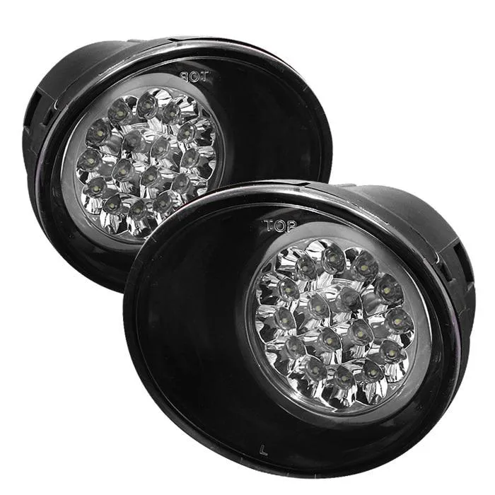 Spyder OEM LED Fog Lights Nissan Armada (04-12) [w/ Switch] Clear