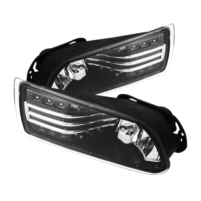 Spyder OEM LED Fog Lights Scion tC (05-10) [w/ Switch] Clear