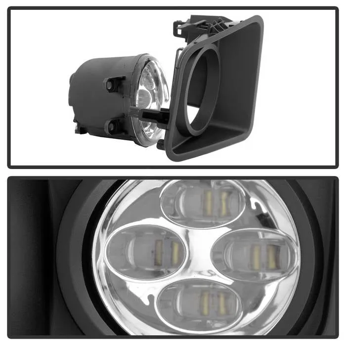 Spyder OEM LED Fog Lights Toyota Tundra (14-16) [w/ Switch & Daytime DRL LED Running] Clear