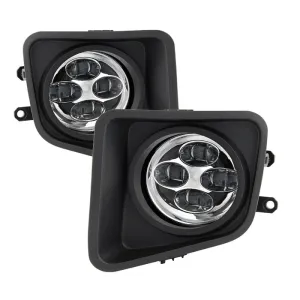 Spyder OEM LED Fog Lights Toyota Tundra (14-16) [w/ Switch & Daytime DRL LED Running] Clear