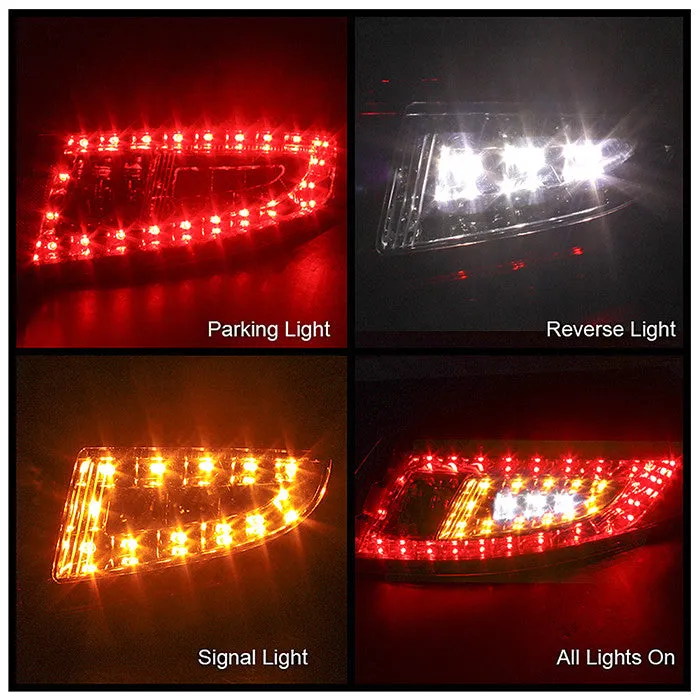Spyder Porsche 05-08 997 LED Tail Lights Red