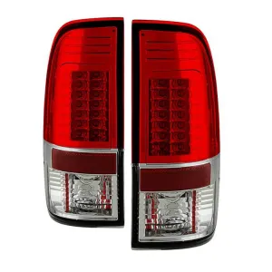 Spyder Super Duty 08-16 F250 F350 F450 V2 LED Tail Lights Red