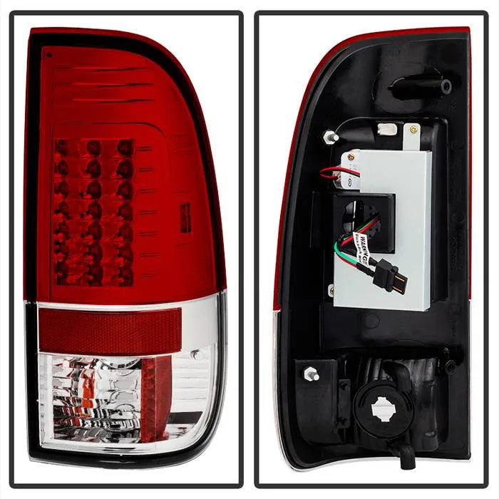 Spyder Super Duty 08-16 F250 F350 F450 V2 LED Tail Lights Red
