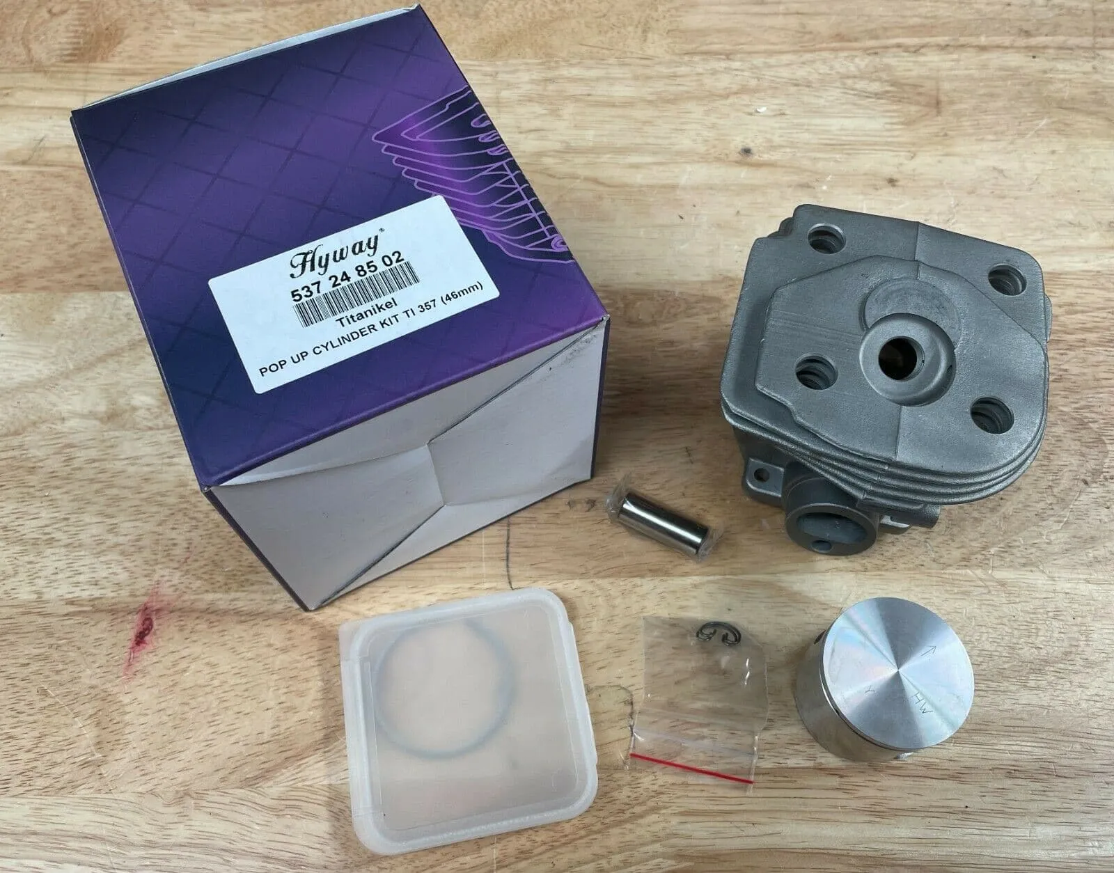 TI POP UP CYLINDER KIT 357 (46mm) TIitanikel Wagners