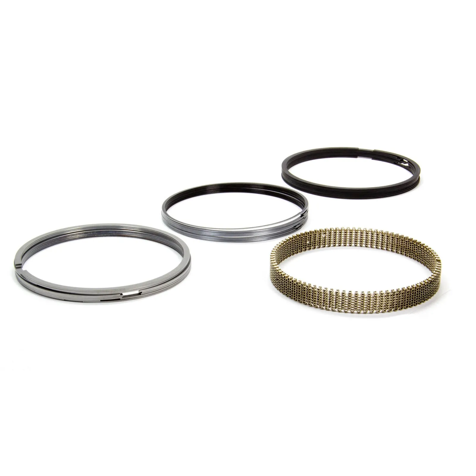 Total Seal Classic Steel Piston Rings 4.145" Bore File Fit 0.043 x 0.043 x 3.0 mm Thick - Standard Tension