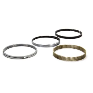 Total Seal Classic Steel Piston Rings 4.145" Bore File Fit 0.043 x 0.043 x 3.0 mm Thick - Standard Tension
