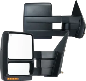 Vevor Towing Mirrors for 2004-2014 Ford F150 Power Heated with Turn Signal & Puddle Light New