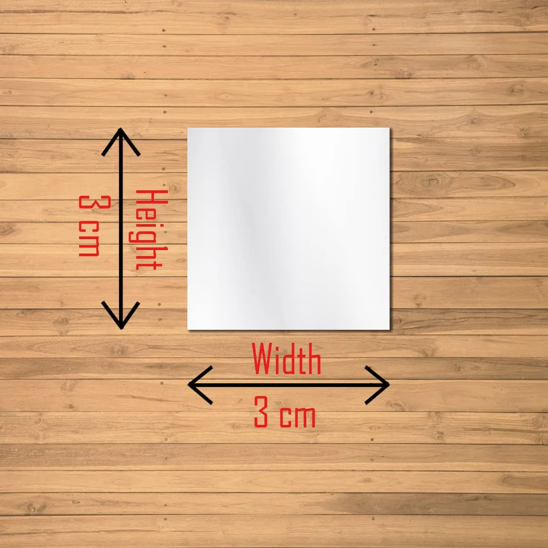 WallDaddy Self Adhesive Mirror Wall Stickers | Pack of (86 Square Chips Silver) 3D Acrylic Decorative Mirror Stickers, Mirror for Wall | Home | Bedroom | Bathroom | Kitchen | Festivals Decoration