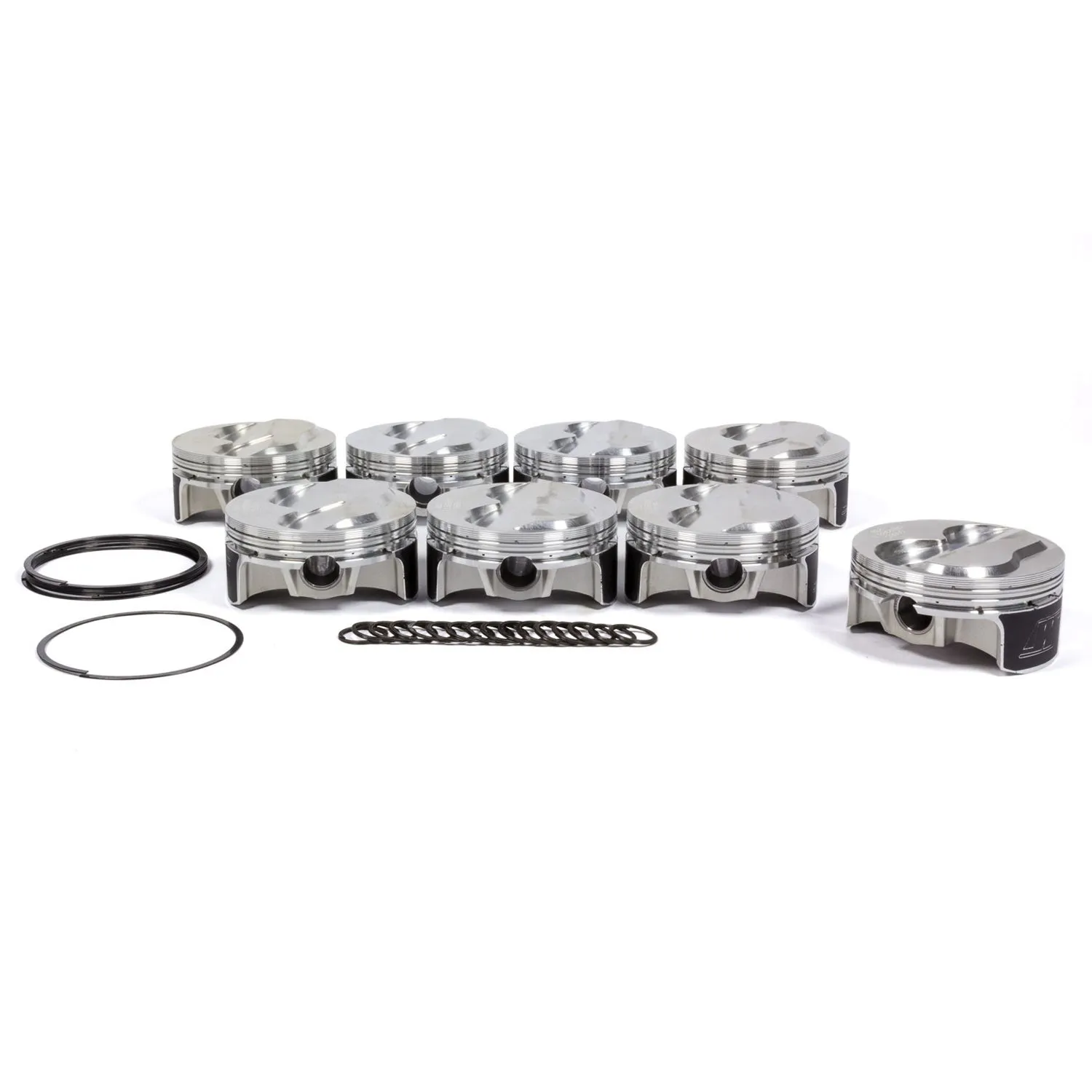 Wiseco Quick 8 Series Piston - Forged - 4.605" Bore - 0.043" x 0.043" x 3.00" Ring Grooves - Plus 4 cc - Big Block Chevy - (Set of 8)