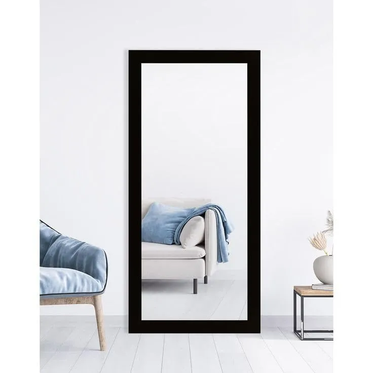 ZIODIK ART Engineered Wood Frame Without Mirror – Durable Wall-Mount Frame for Art, Photos & DIY Projects, Ready to Paint or Decorate